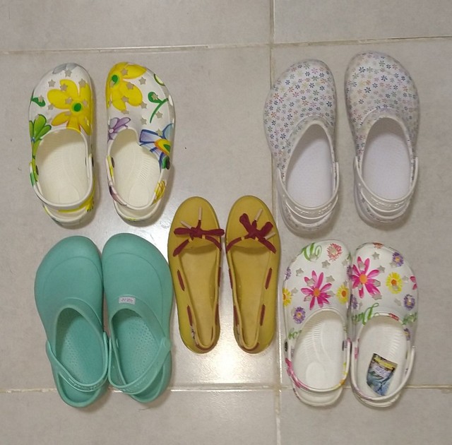 Crocs usadas algumas vezes e outras novas - Roupas e calçados - Marechal  Deodoro 1171566111 | OLX