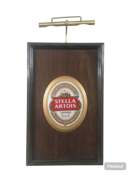 Quadro luminária Stella Artois - Foto 3