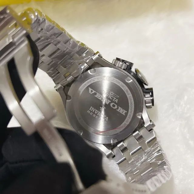 Relógio INVICTA PRATA MODELO VENOM HIBRID RESERVE 