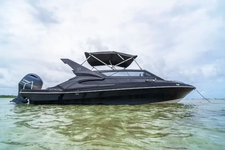 Lancha Atymar 26 pés aberta com banheiro - Foto 4