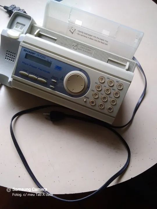 Aparelho de fax sharpUX-P200