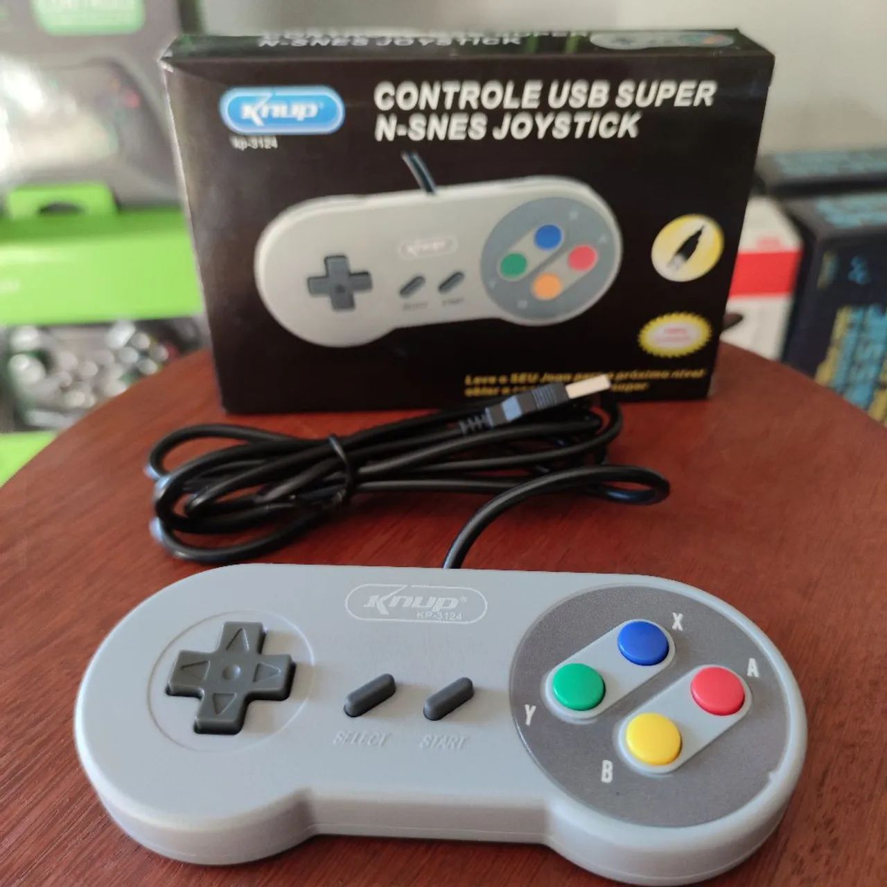 Controle USB tipo Nintendo 