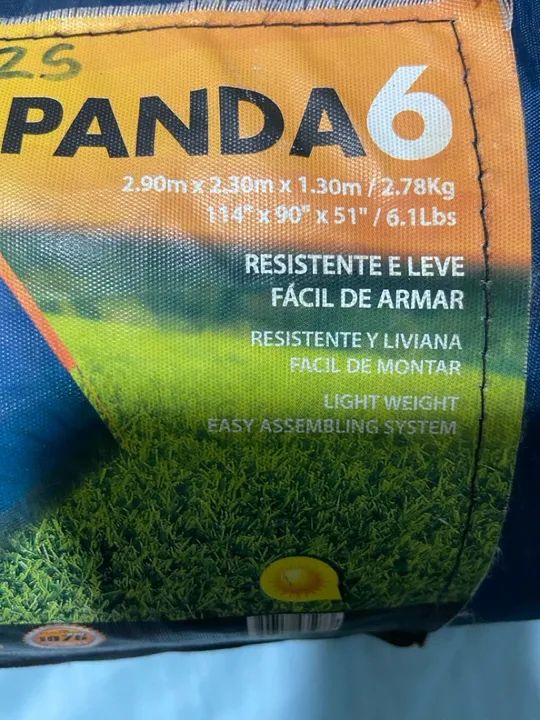Tenda NTK Panda Barraca camping obs: falta as varetas - Foto 2