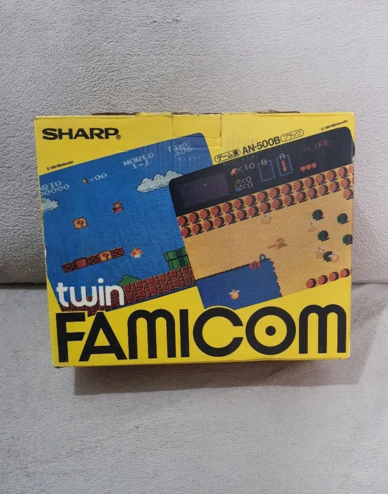 Disk System Sharp Twin Famicom AN-500B nintendinho nes
