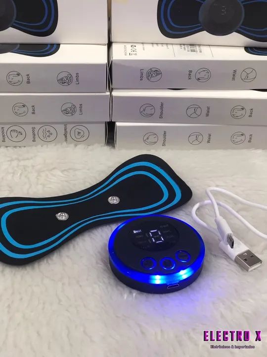 Mini Massageador Elétrico Portátil 
