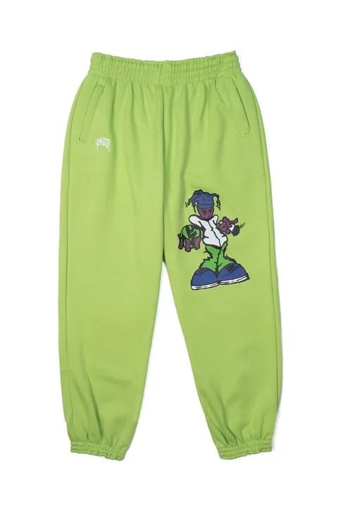 Calça Moletom Sufgang Joker $ Verde Limão Original