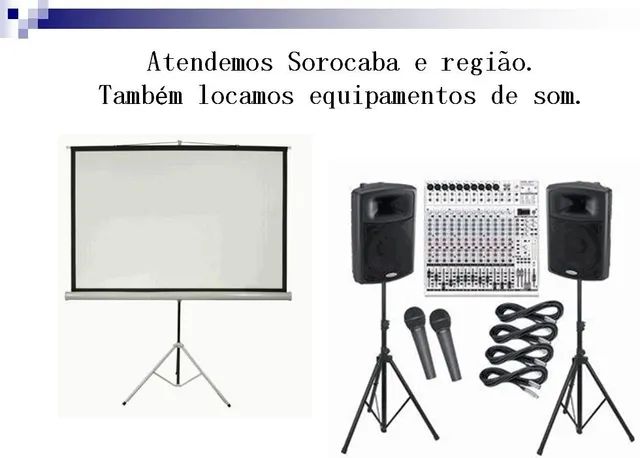 Locação de Projetor Profissional e Telão"  - Foto 2