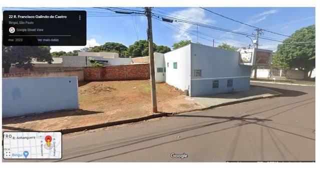 Captação de Terreno para locação na Rua Francisco Galindo de Castro, Vila Roberto, Birigüi, SP