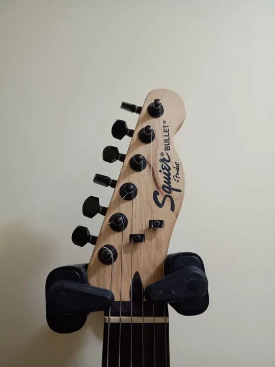 Guitarra fender squier Telecaster linda laranja regulada - Foto 2