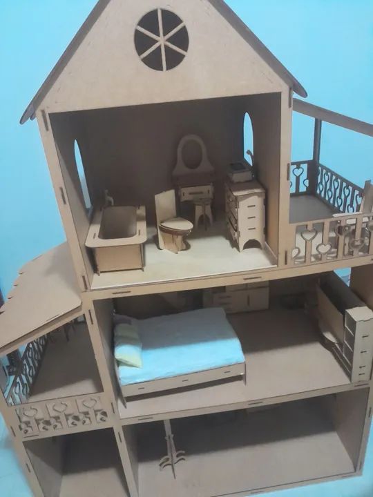 Casinha de boneca ( Grande ) 1,27×90cm