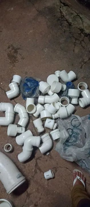 Conecção PVC esgoto - Foto 4