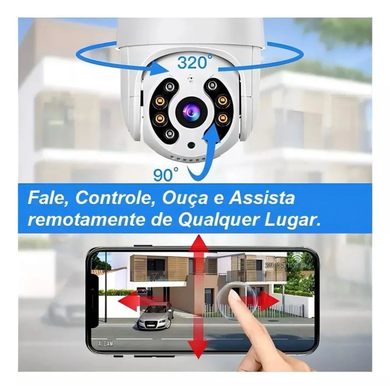 Kit 2 Câmera de Segurança IP66 à Prova d'Água - Resistente à Chuva - Foto 2