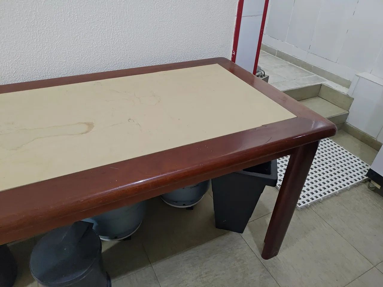Mesa de madeira maciça retangular   - Foto 5