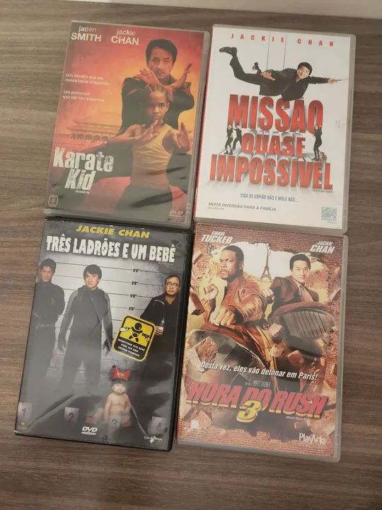 4 DVD Jackie Chan