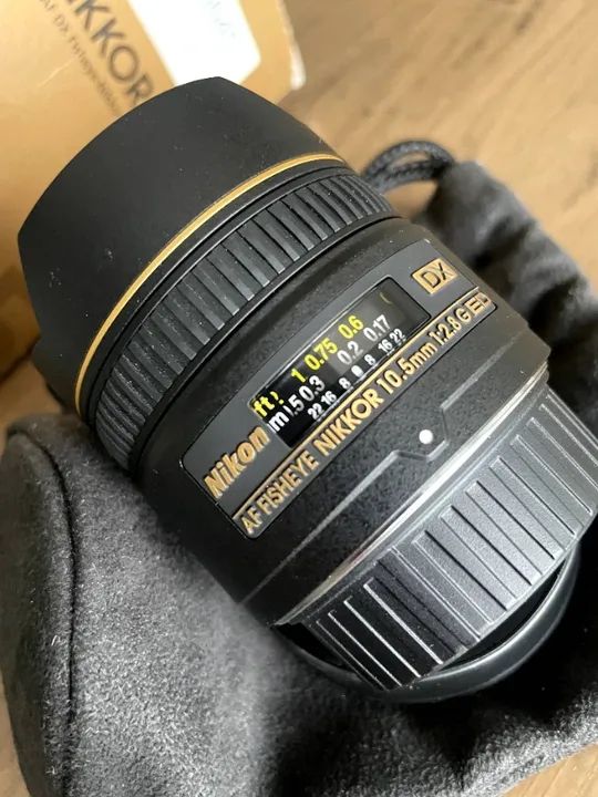 Nikkor Fish Eye AF DX 10.5 mm F/2,8 G ED. Nikon - Lentes - Olho de Peixe #Nikon #Nikkor - Foto 5