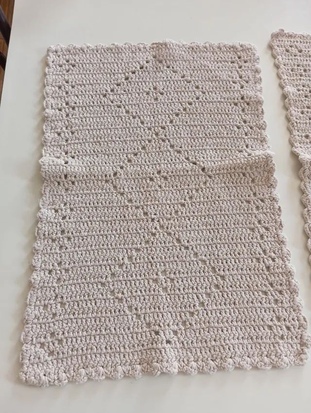 Jogo Americano Crochê Novo - Foto 2