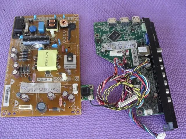 tv led AOC 32 LE D1352 placas