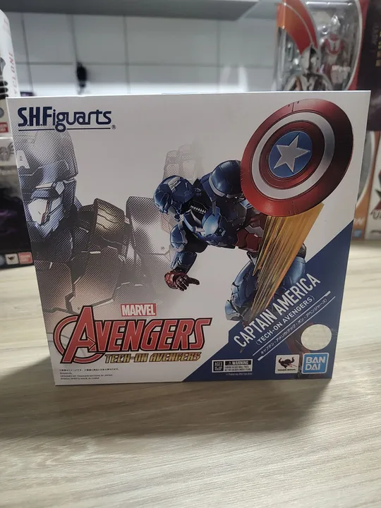 Capitão América tech-on Sh figuarts Bandai