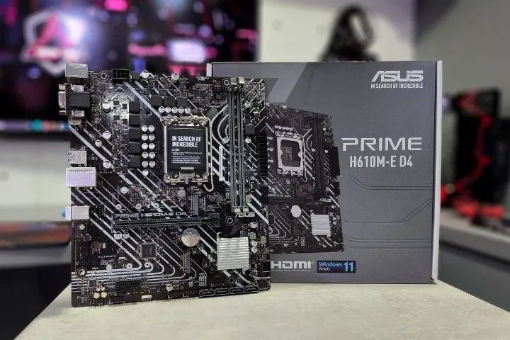 Kit Core i5 13600K + Placa Mãe Asus H610M-e D4 