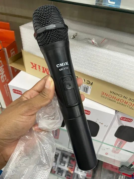Microfone sem fio Wirelees Profissional Cmik MK-V10 - Foto 3