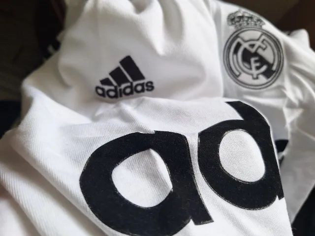 Camisa Adidas Retrô Real Madrid Original - Foto 5