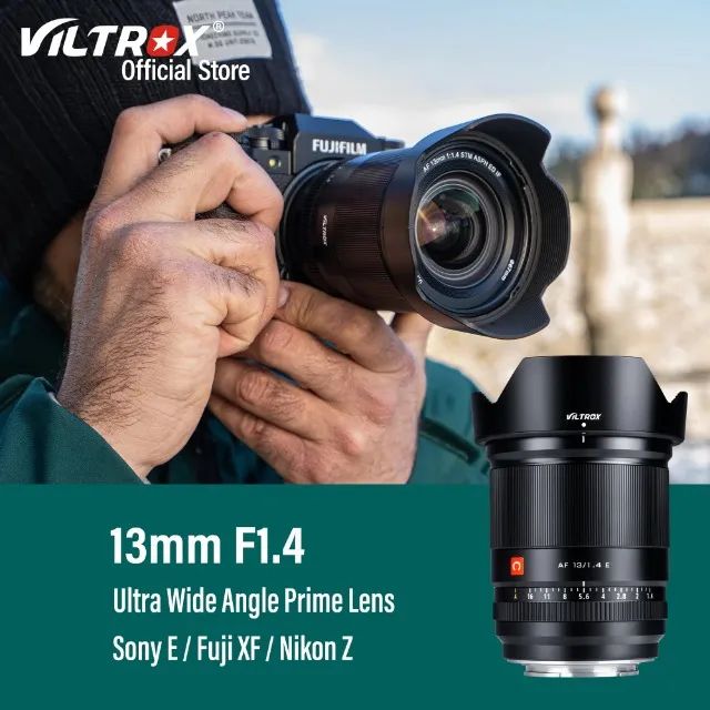 Lente Viltrox AF 13mm f/1.4 XF | para Sony E-mont. ZV-E10, a7s, a5000, a5100, a6000... - Foto 5