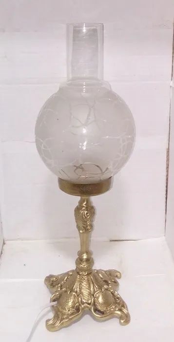 abajur candinheiro vidro grande cristal - Foto 2