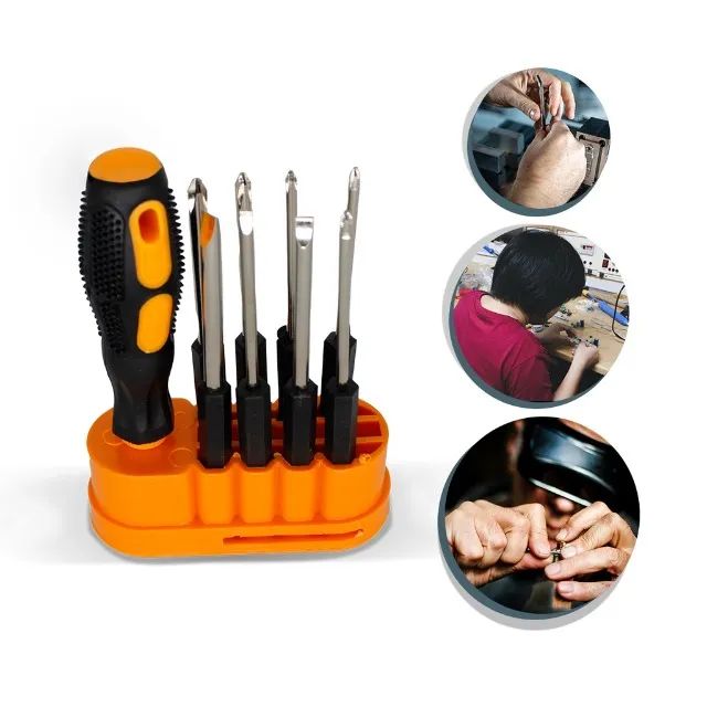 Chave De Fenda E Philips 10pçs 123util Fr222 - Foto 4