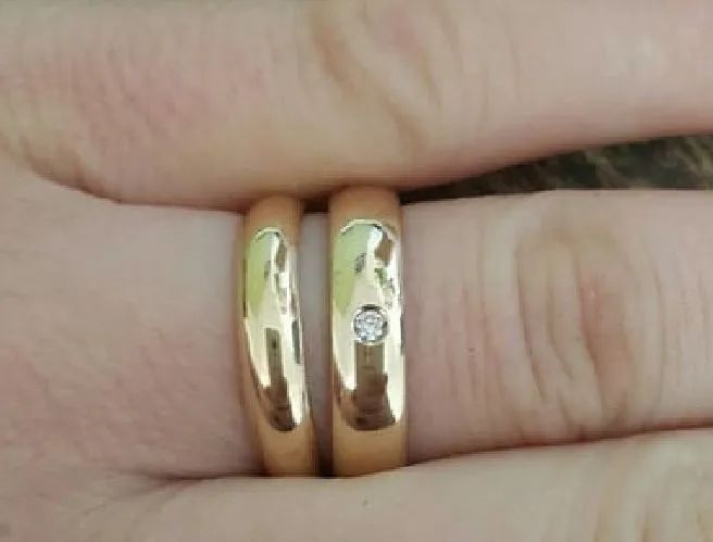 Alianças Personalizadas Compromisso Gravação+ Anel+ Garantia  - Foto 5