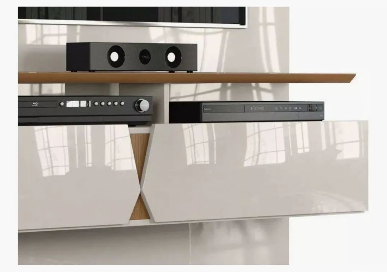 Rack de parede moderno 151cm x 96cm - Foto 3
