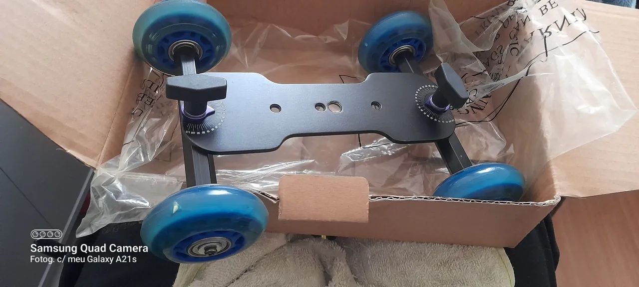 Mini Dolly skate (Slider profissional para filmagem) 