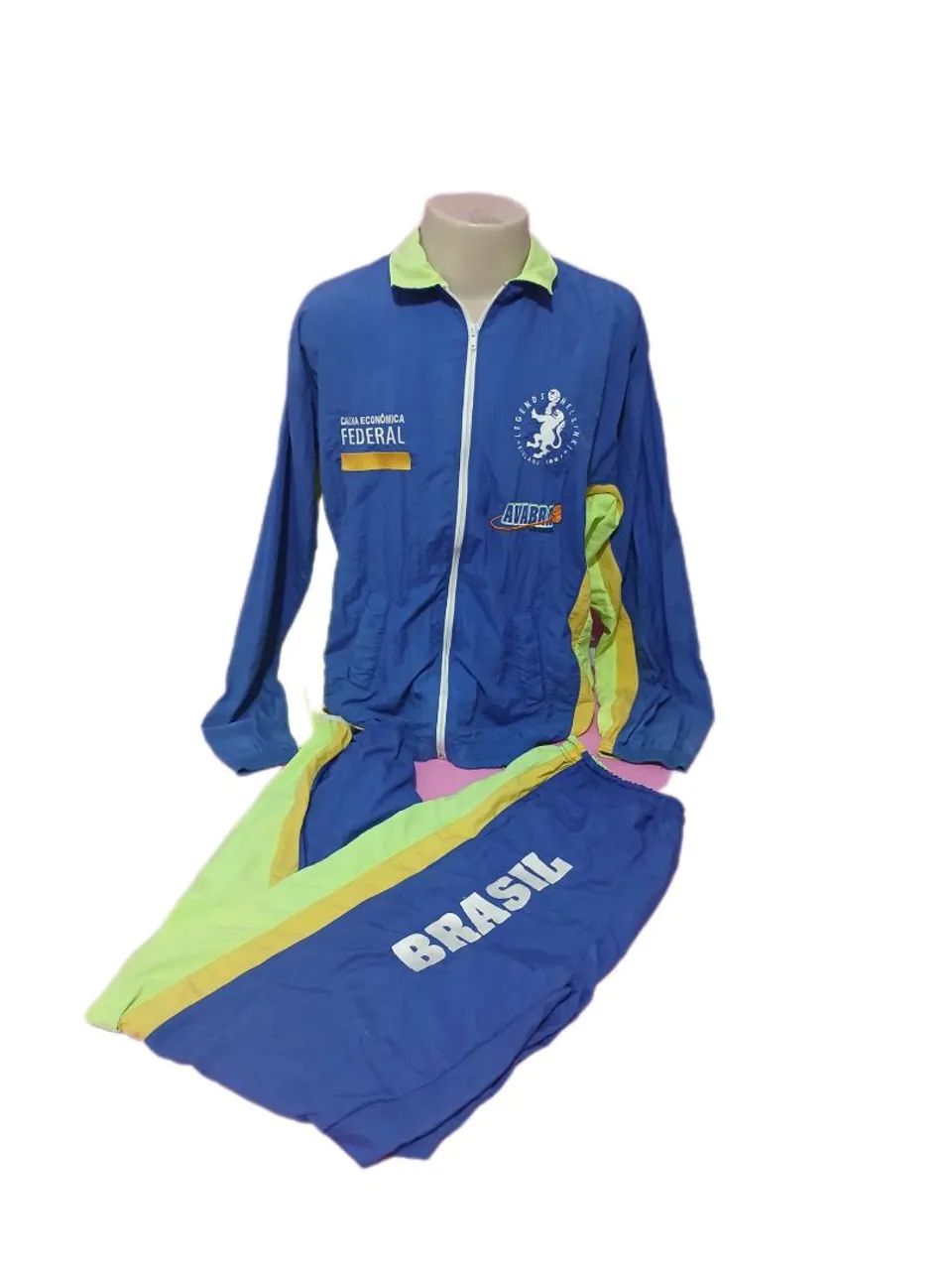Agasalho Basquete BRASIL AVABRA BRASÍLIA- CAIXA ECONÔMICA FEDERAL 