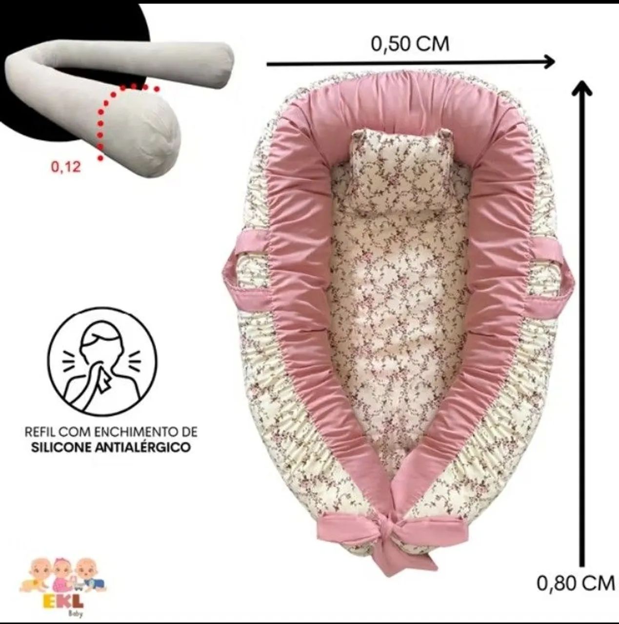 Ninho Redutor de Berço Antialérgico