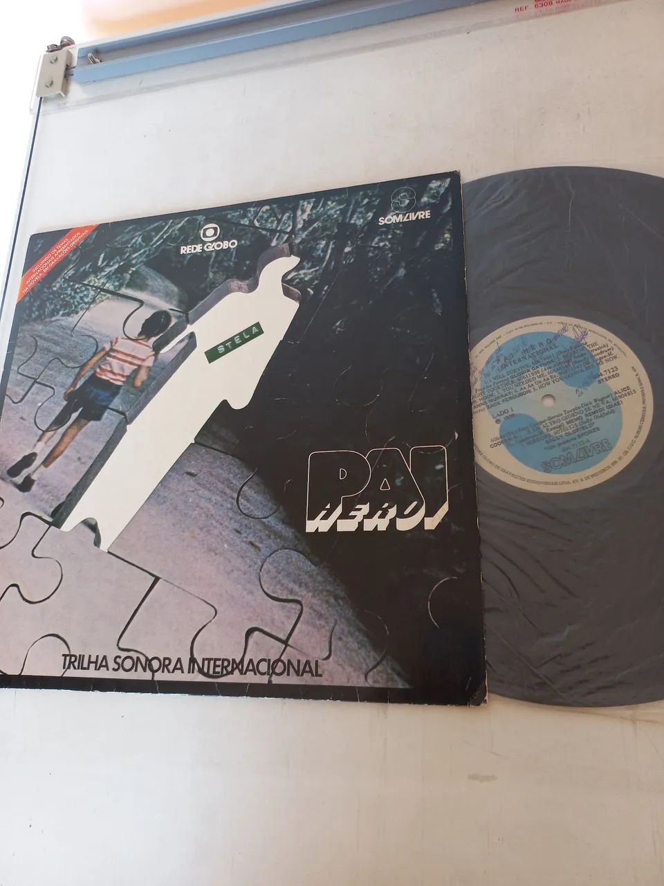 Disco de Vinil - Pai Herói - Trilha Sonora Internacional