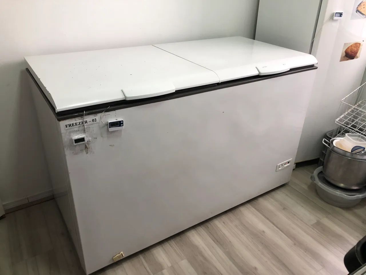 Freezer horizontal 2 portas