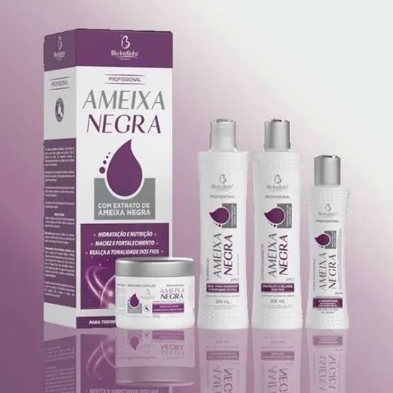 Kit Ameixa Negra Bio Instinto - Tratamento Capilar Profissional