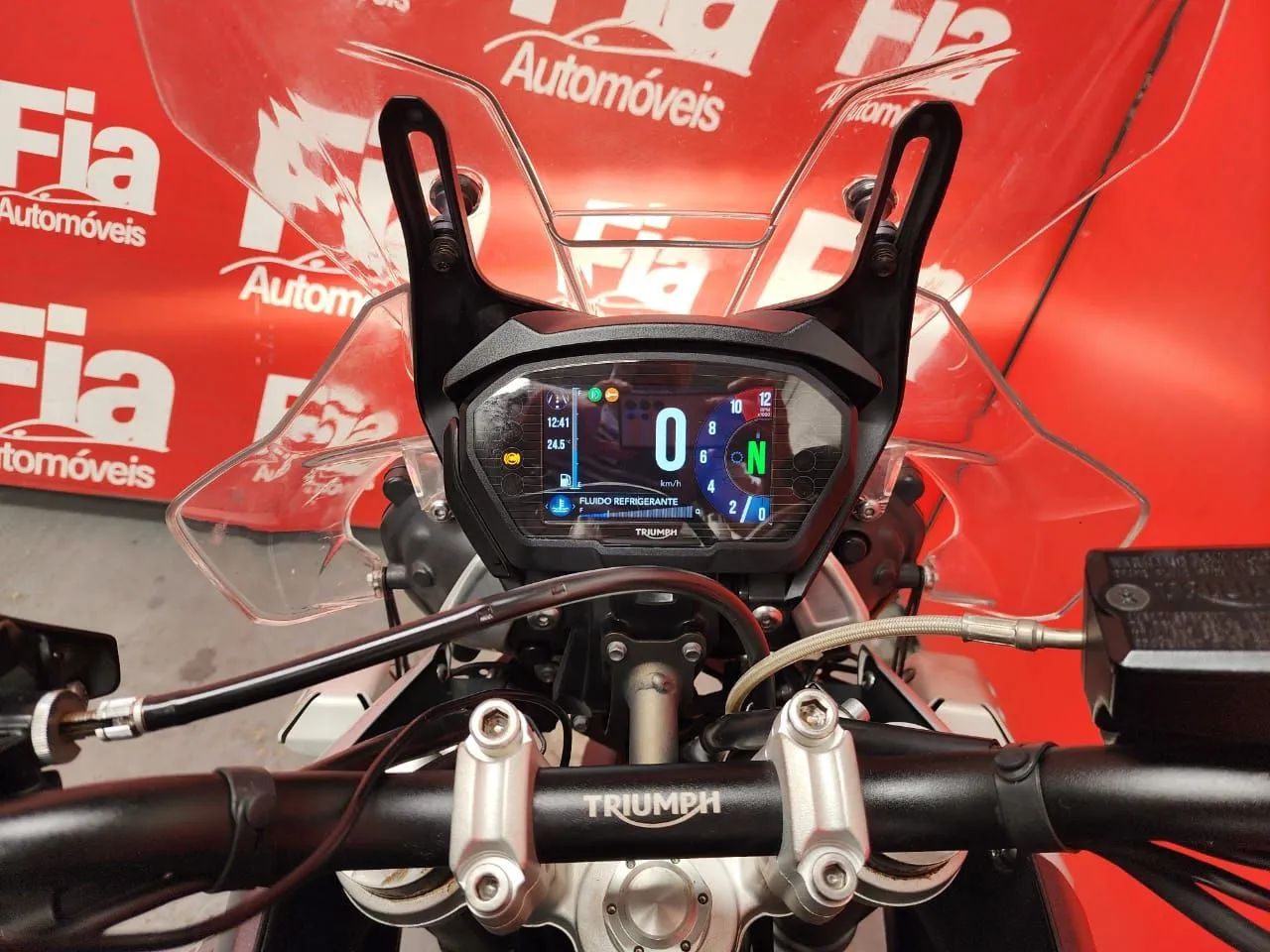 TRIUMPH TIGER 800 XCA 2019 UNICO DONO!  VALOR REAL !!! SEM PEGADINHA!!  - Foto 8