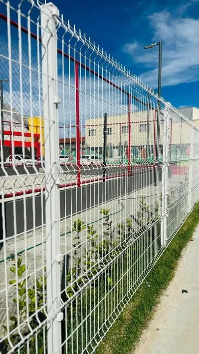 Cercamento De Gradil - Painel Gradil Morlan Revestido - Gradil Revestido -Painel Revestido