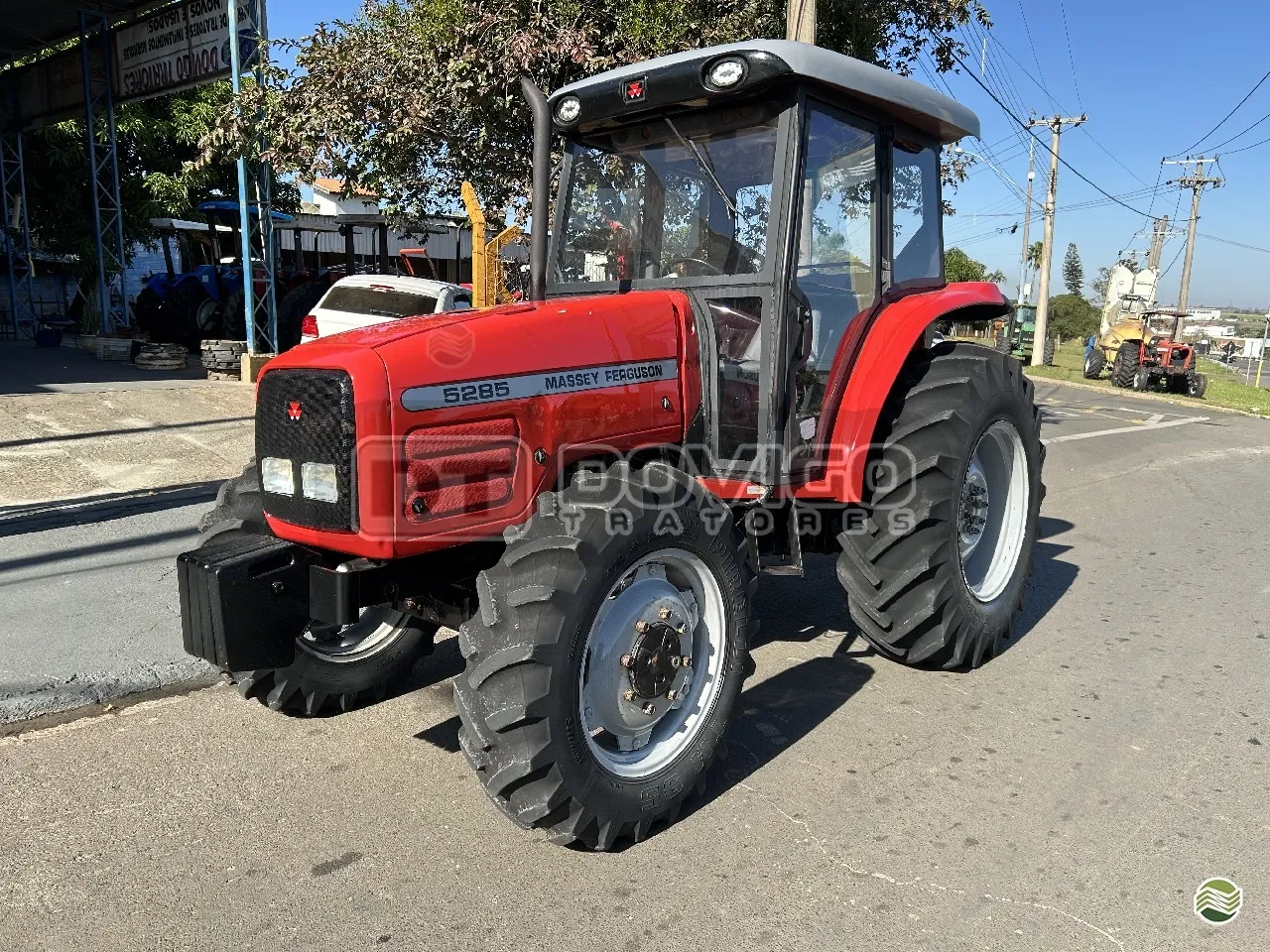 Trator Massey Ferguson 5285 4x4 Ano 2004 Cabinado