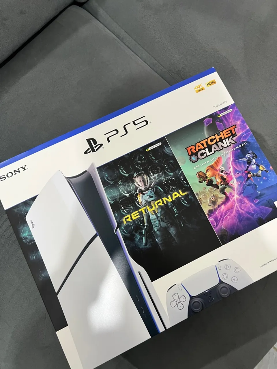 PlayStation 5 (PS5) - Novo, com Jogos!