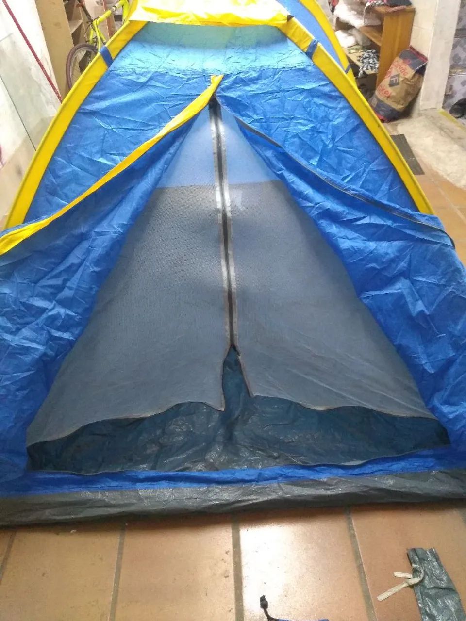 Barraca de camping pra casal com colchão  - Foto 4