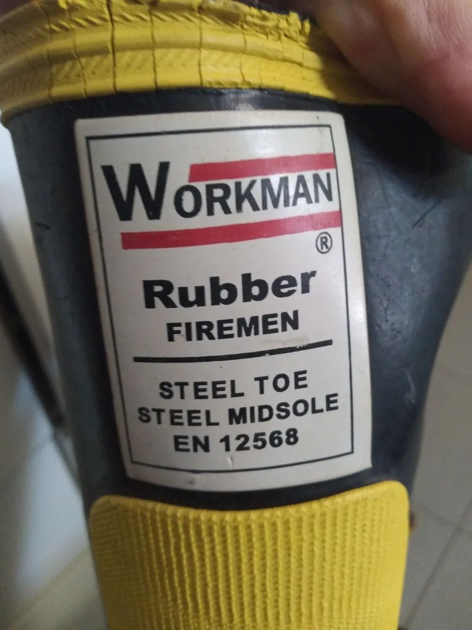 Bota de segurança para bombeiros  - Foto 3