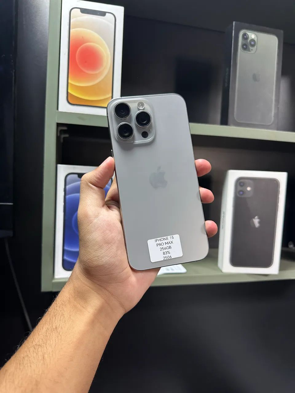 IPHONE 15 PRO MAX NATURAL TITANIUM 