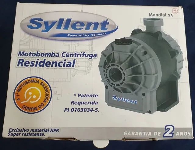 Motobomba Centrífuga Residencial Syllent MB63E0006AS - 1/2CV 120V - Foto 4