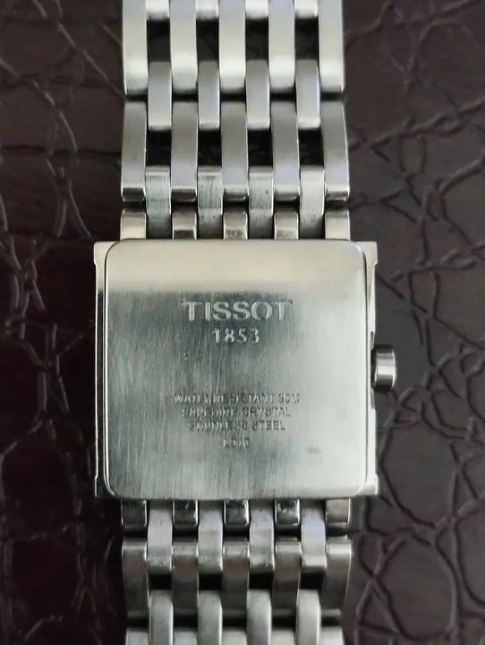 Relógio Tissot 1853  Square L910 feminino  - Foto 4