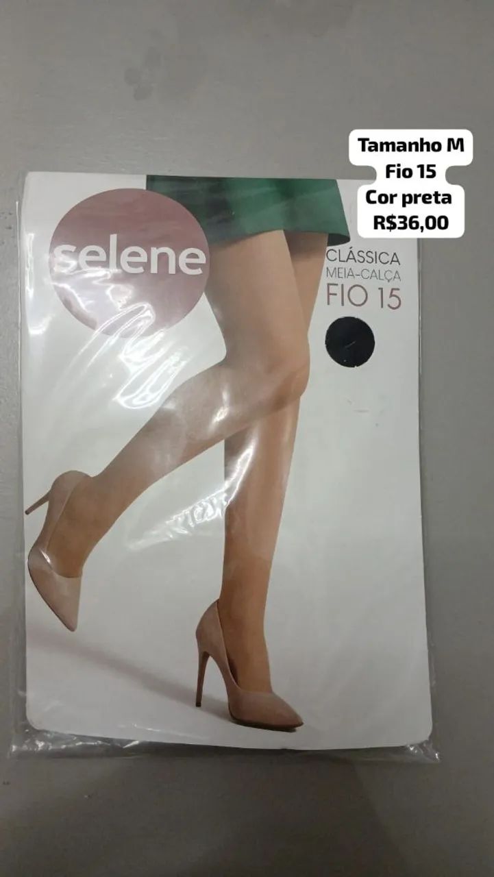 Meia Calça Clássica Fio 15 - Selene - Foto 2