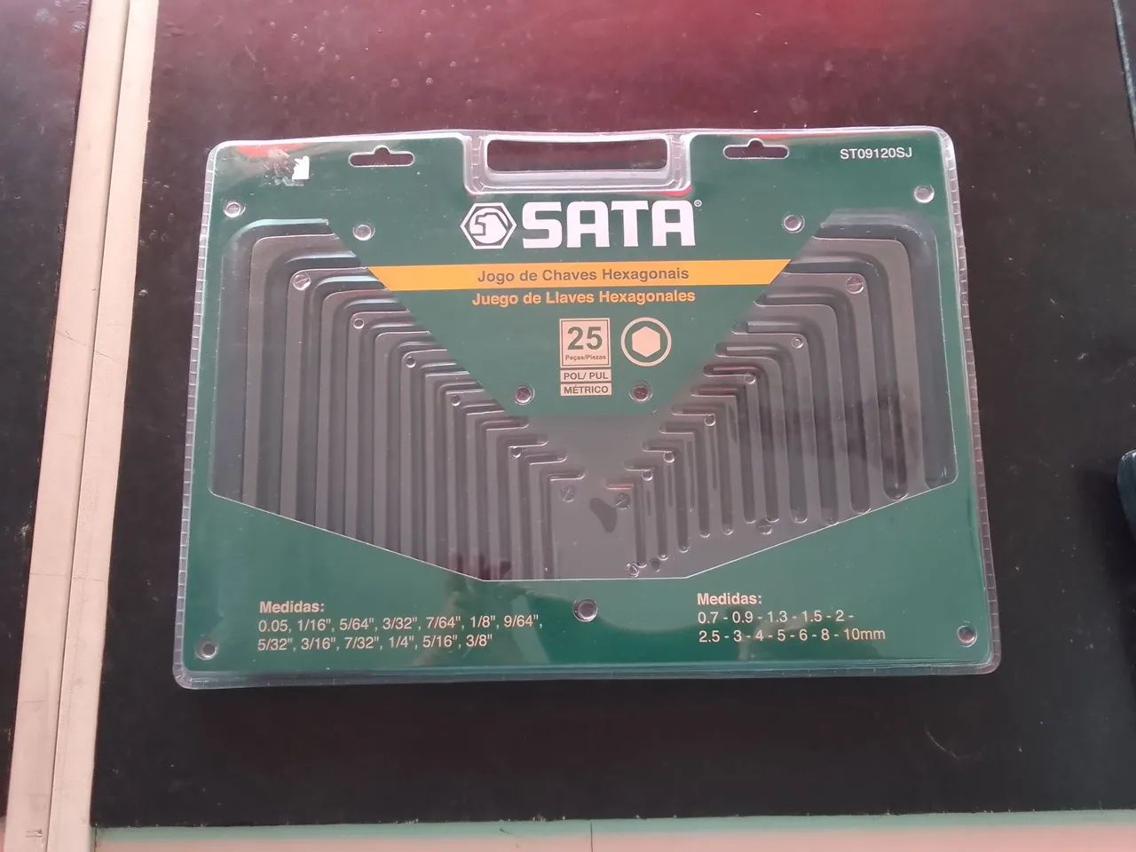 Jogo de Chaves Allen SATA com 25 Peças