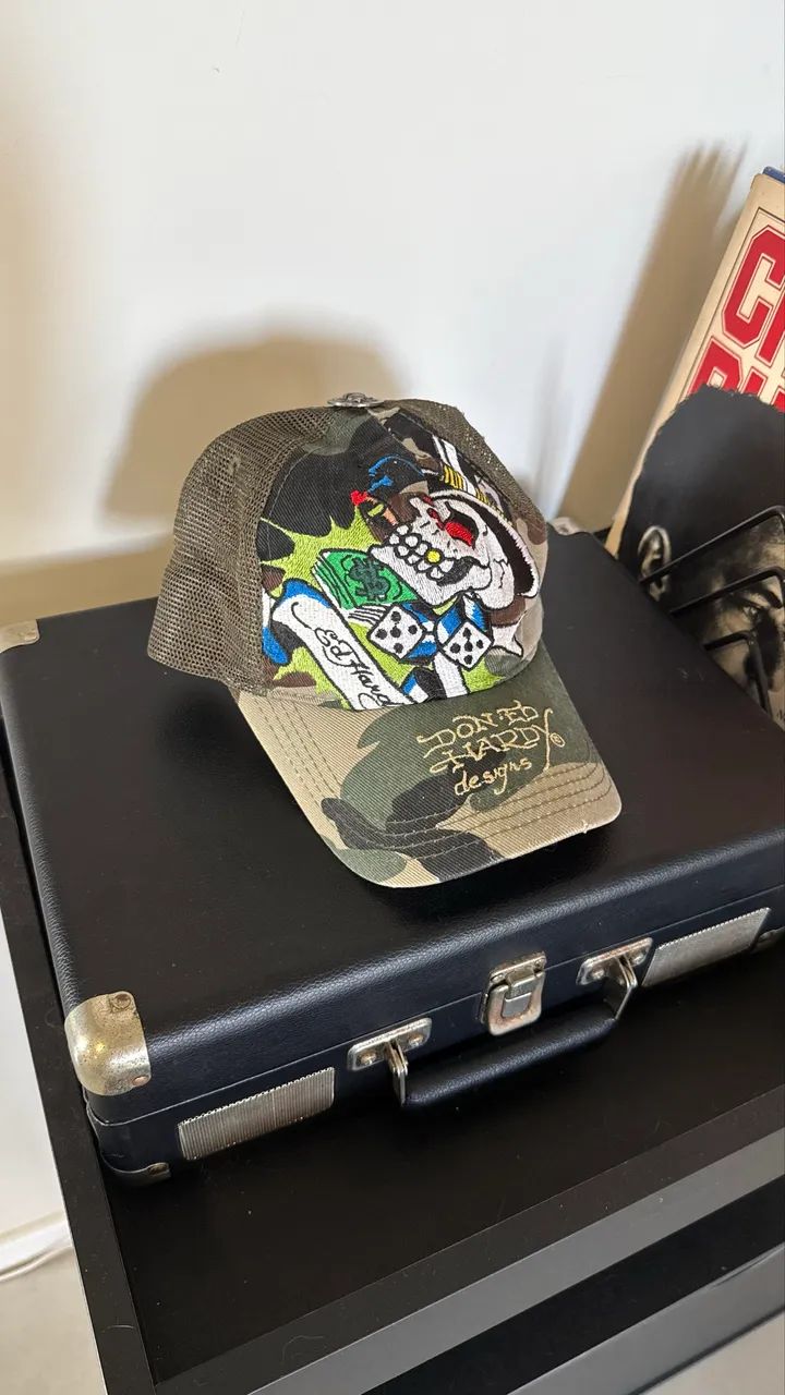 Boné Ed Hardy Camuflado - Foto 2