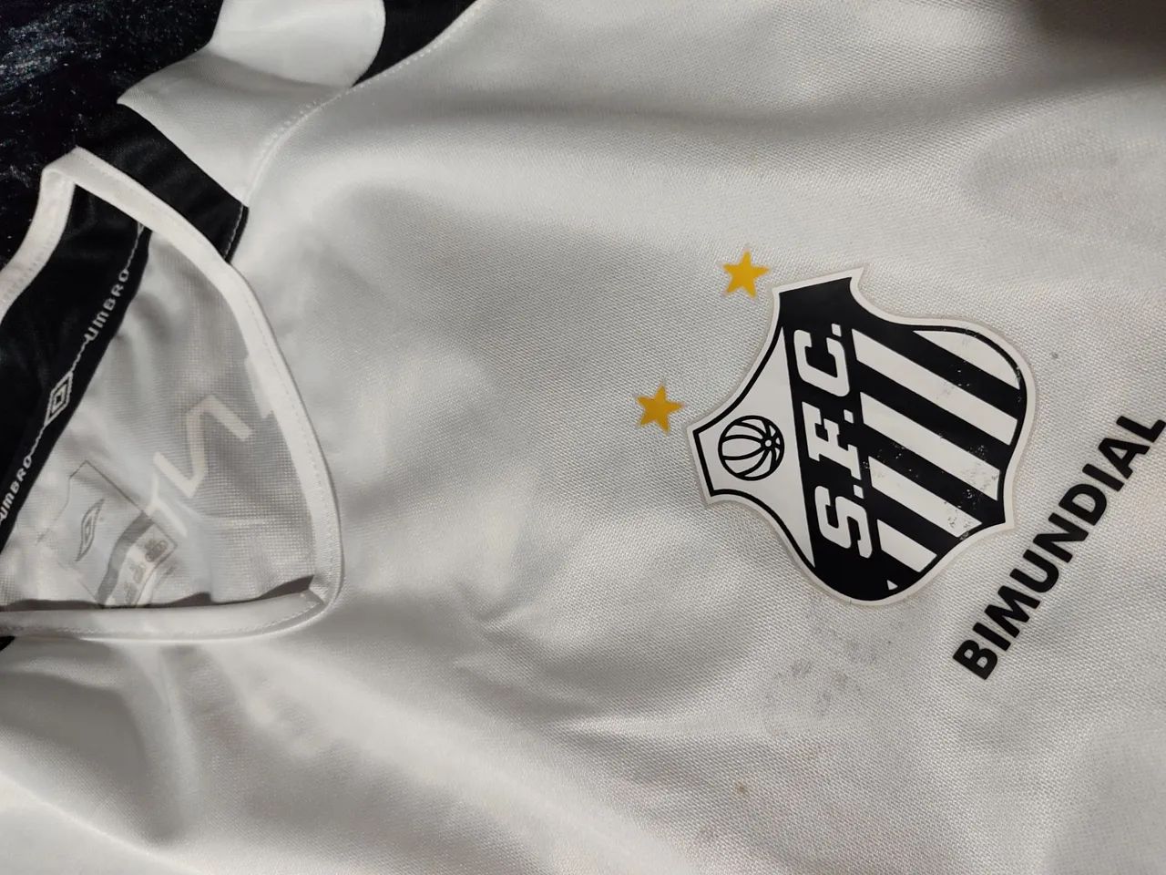 Rara camisa Santos 2009 - oficial Umbro - Foto 2