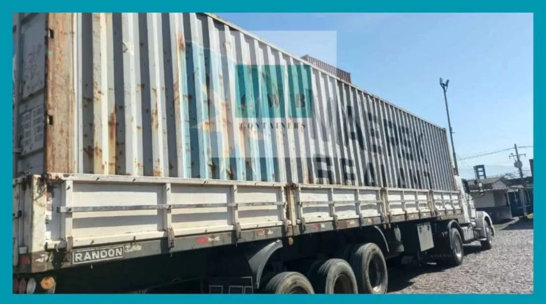 PROMOÇÃO de Container Marítimo 40 HC - Direto do Porto - Pague na Entrega